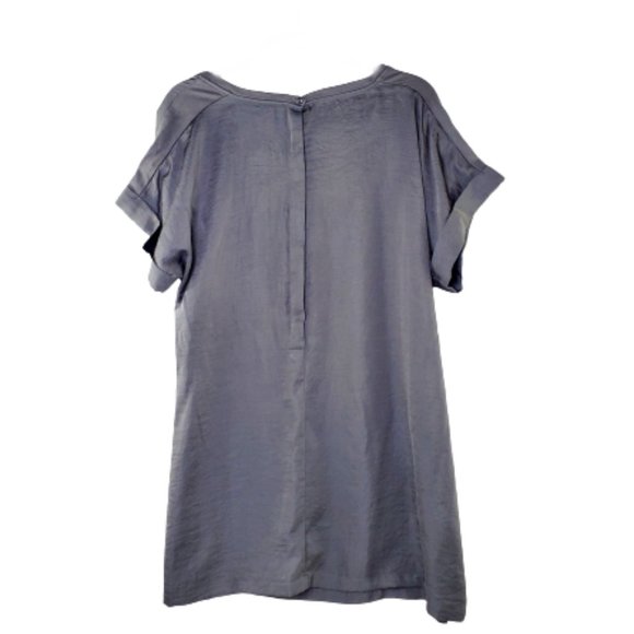 Lane Bryant Gray Beaded Chain Loose Fit Top .New!!! Size 14/16 - Picture 3 of 4